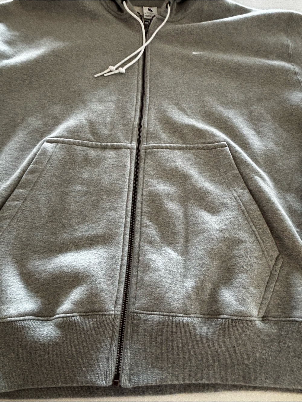 Men’s Nike Zip Hoodie Heavyweight Size Mens XL - Picture 4 of 6